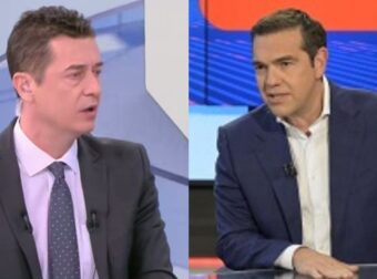 “Να μου φέρνετε και κανένα νερό την άλλη φορά”: Ο Τσίπρας “την είπε” on air στον Σρόιτερ, η απολογία του άνκορμαν