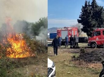 Ανείπωτη τραγωδία στο Βόλο: Πήγε να κάψει κλαδιά και «κυκλώθηκε» από τη φωτιά