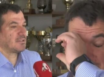 «Ήταν ένας άγγελος…»: Ο σπαραγμός του Πύρρου Δήμα και τα δάκρυα στα μάτια, μπροστά στις κάμερες