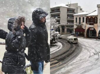 Αλλάζει ο καιρός από το απόγευμα: Πέφτει πυκνό χιόνι στην Ελλάδα σε λίγες ώρες – Σε αυτές τις πόλεις θα το στρώσει